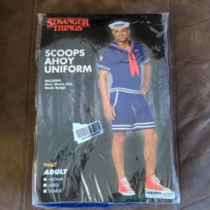 EUC Stranger Things Steve Costume XL